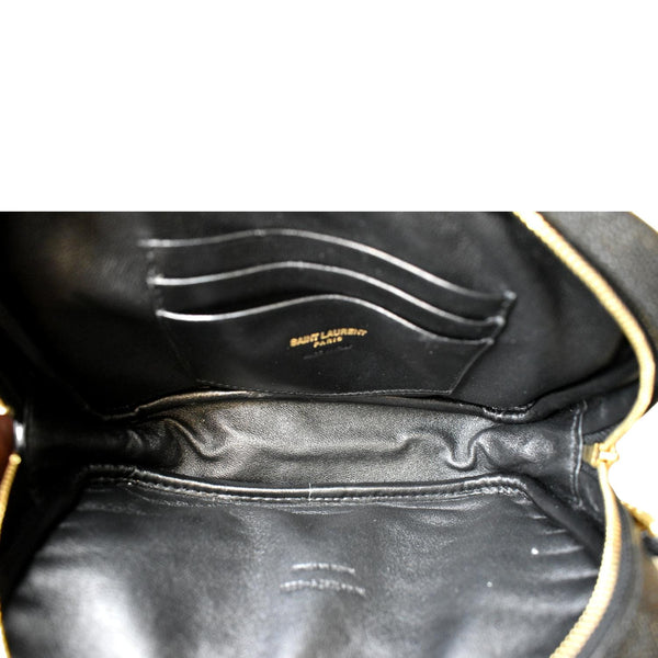 Yves Saint Laurent Mini Lou Camera Crossbody Bag - Inisde