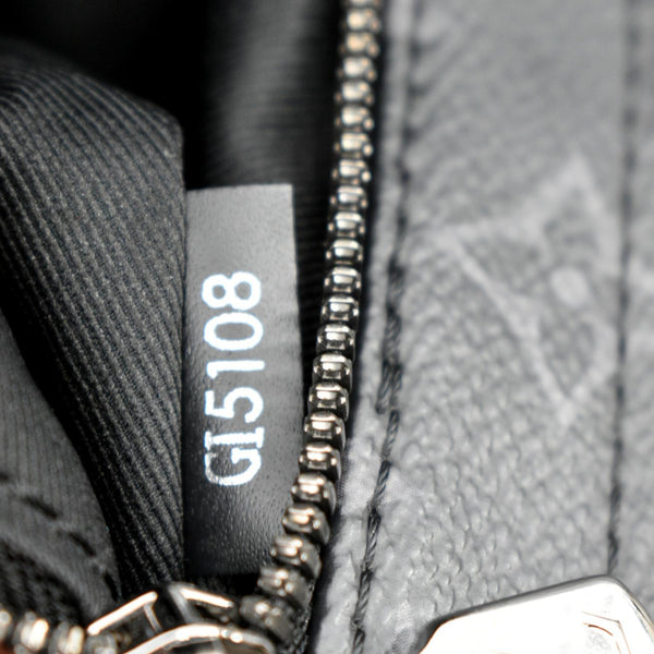 LOUIS VUITTON District PM Monogram Eclipse Messenger Bag Black