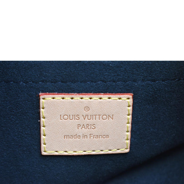 LOUIS VUITTON Monogram Canvas Duffle Shoulder Bag Brown