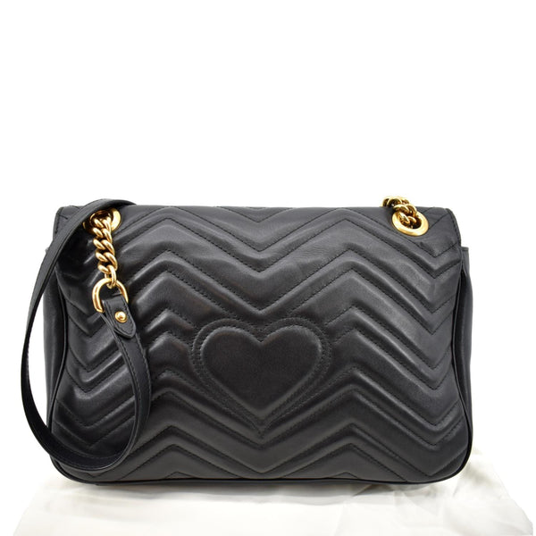 GUCCI GG Marmont Medium Matelasse Shoulder Bag Black 443496 - Hot Deals