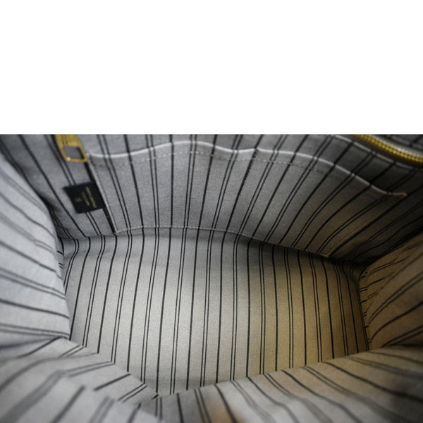 LOUIS VUITTON Pont Neuf Monogram Empreinte Leather Shoulder Bag Black