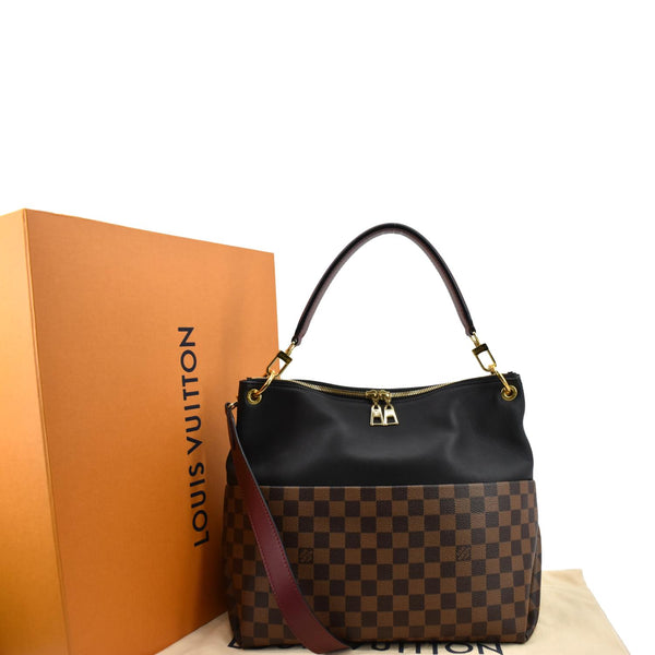 Louis Vuitton Maida Damier Ebene Hobo Shoulder Bag - Product