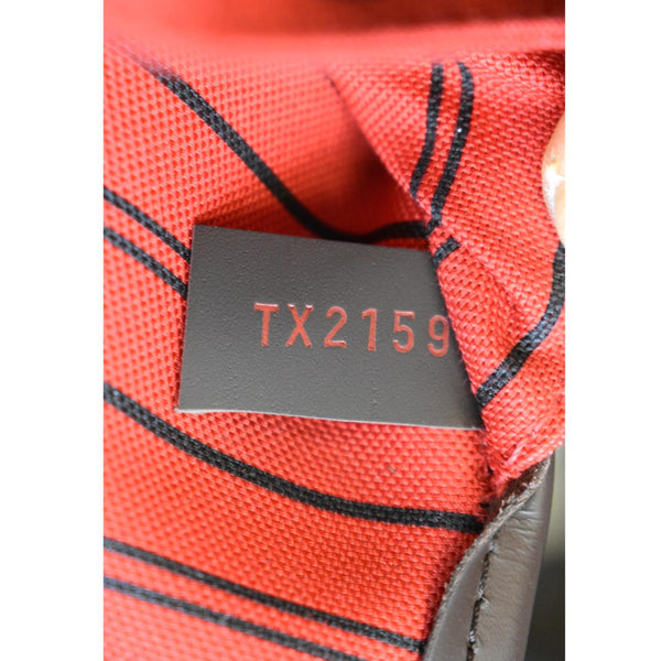 LOUIS VUITTON Neverfull MM Damier Ebene Tote Bag Brown