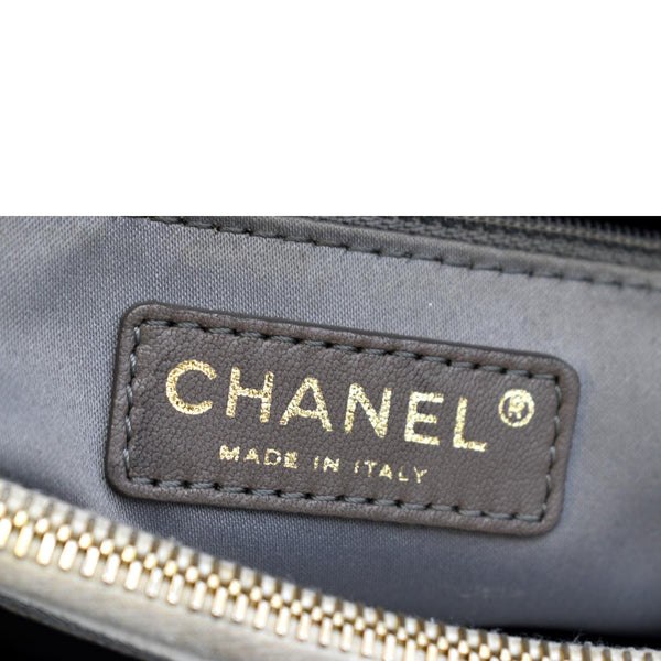 CHANEL Grand Shopping GST Caviar Leather Tote Bag White