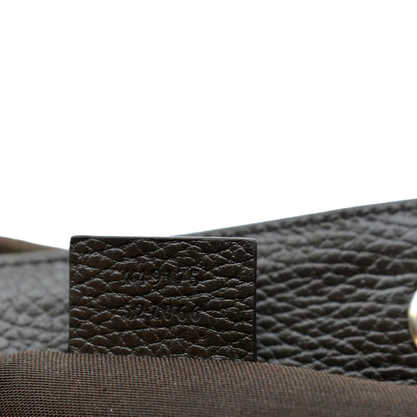 Gucci Drawstring GG Monogram Canvas Backpack Bag Beige - Serial Number