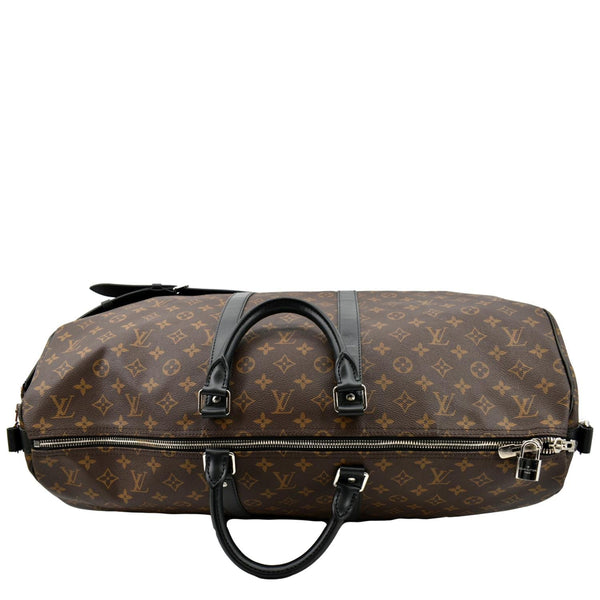 Louis Vuitton Keepall Bandouliere 55 Monogram Travel Bag - Top