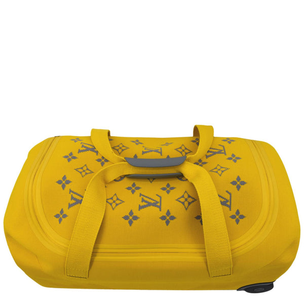 LOUIS VUITTON Horizon Soft Duffle 55 Other Monogram Canvas Travel Bag Yellow