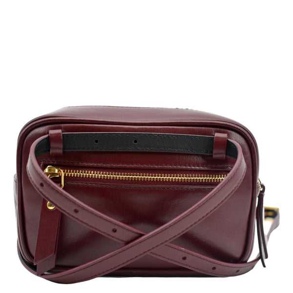 Yves Saint Laurent Lou Calfskin Leather Crossbody Bag - Back