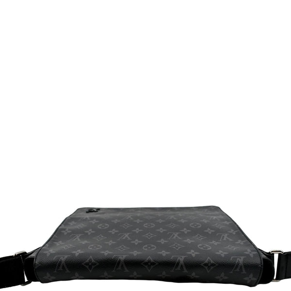 LOUIS VUITTON District PM Monogram Eclipse Messenger Bag Black