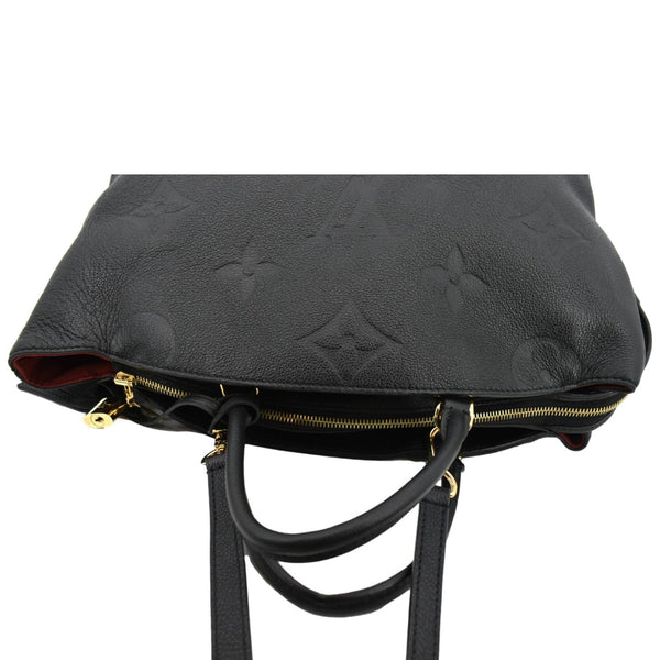 LOUIS VUITTON Grand Palais Monogram Empreinte Leather Shoulder Bag Black