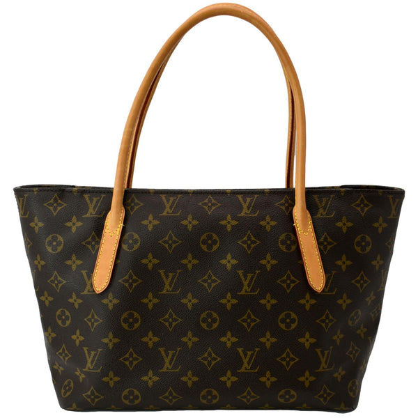 LOUIS VUITTON Raspail PM Monogram Canvas Shoulder Bag Brown