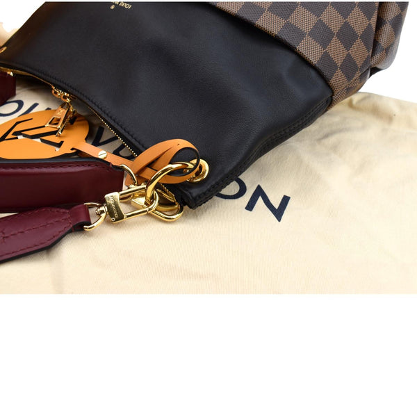 Louis Vuitton Maida Damier Ebene Hobo Shoulder Bag - Top Left