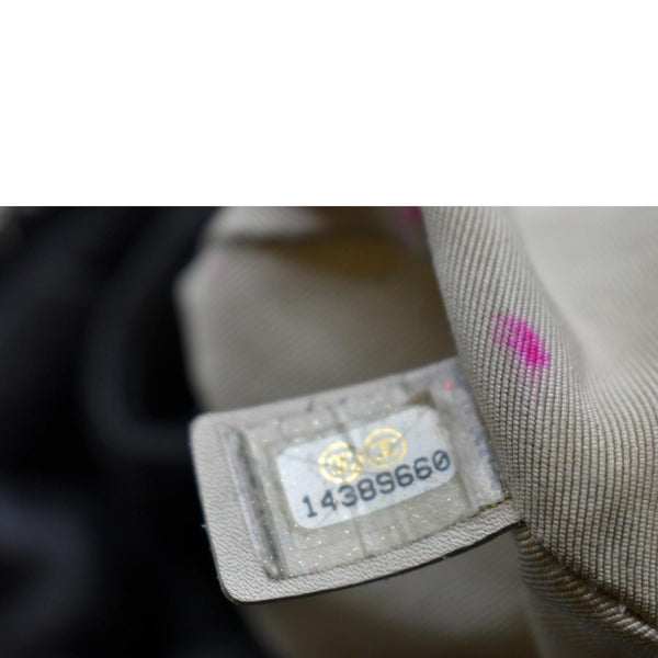 CHANEL CC Chain Around Flap Quilted Leather Crossbody Bag Black