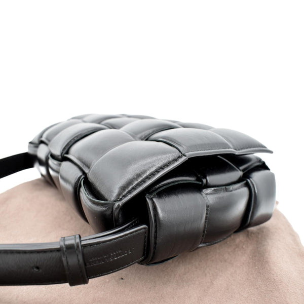 Bottega Veneta Padded Cassette Leather Crossbody Bag - Left Side