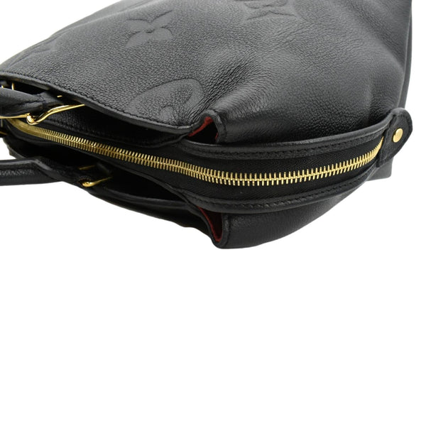 LOUIS VUITTON Grand Palais Monogram Empreinte Leather Shoulder Bag Black