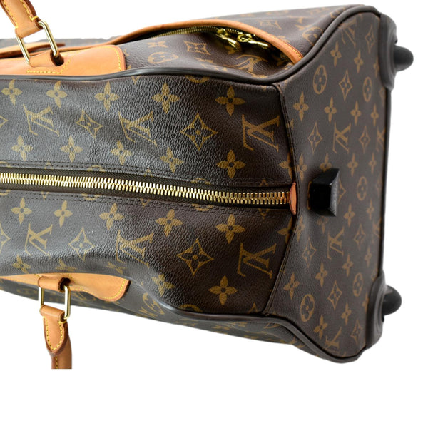LOUIS VUITTON Eole 50 Monogram Canvas Rolling Luggage Bag Brown