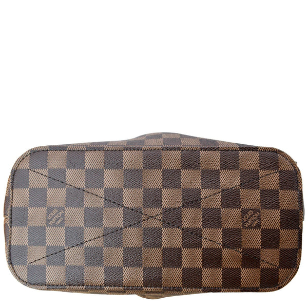 Louis Vuitton Siena PM Damier Ebene Shoulder Bag Brown