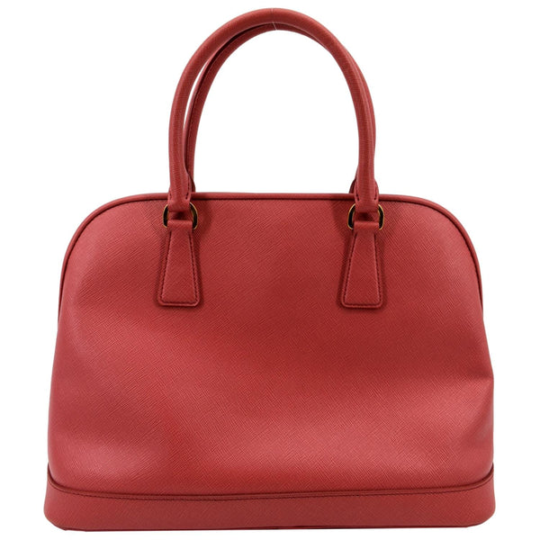 PRADA Promenade Saffiano Leather Satchel Bag Pink