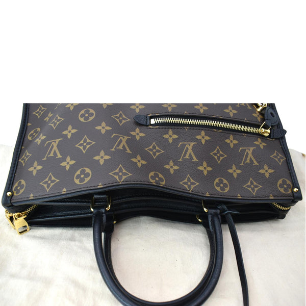 LOUIS VUITTON Popincourt NM Monogram Canvas Tote Bag Brown