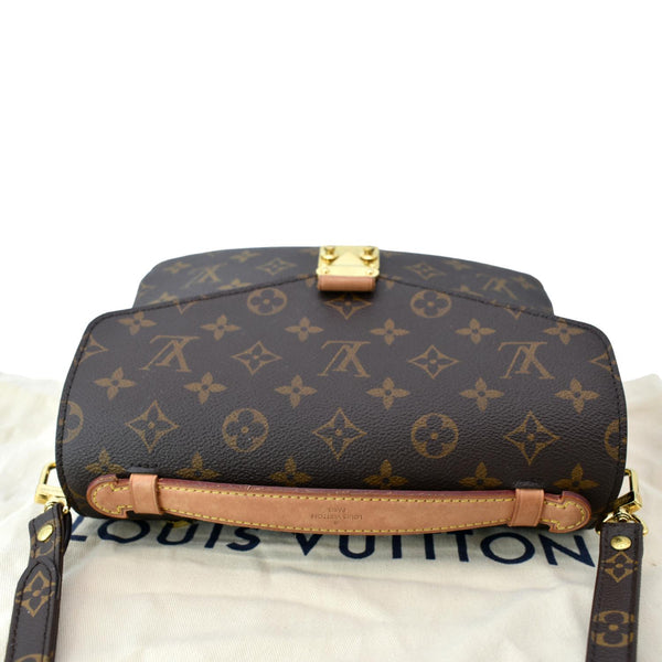 LOUIS VUITTON Metis Pochette Monogram Canvas Crossbody Bag Brown