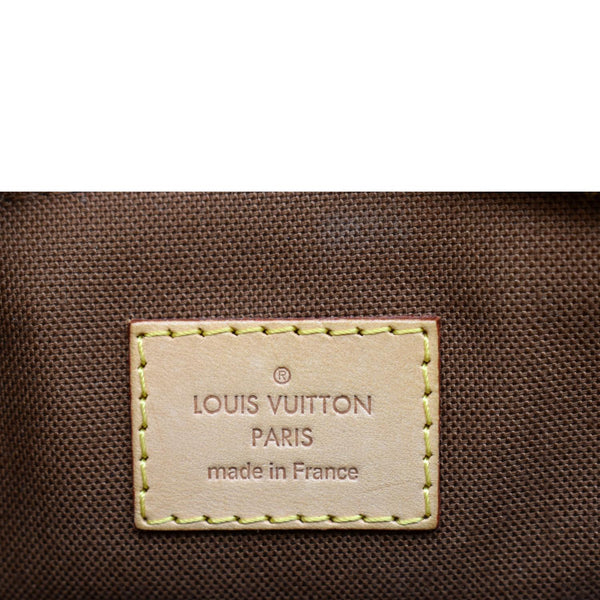 LOUIS VUITTON Tivoli PM Monogram Canvas Satchel Bag Brown