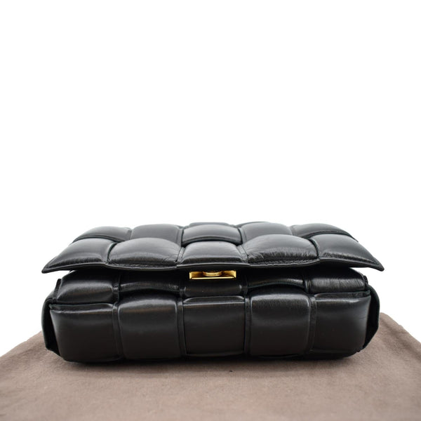 Bottega Veneta Padded Cassette Leather Crossbody Bag - Bottom