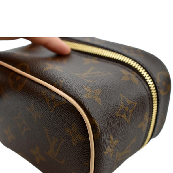 Louis Vuitton Nice Nano Monogram Canvas Toiletry Pouch - Bottom Right
