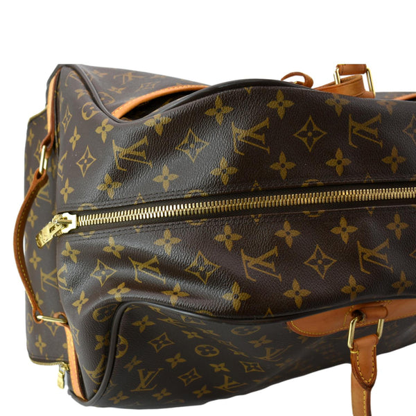 LOUIS VUITTON Eole 50 Monogram Canvas Rolling Luggage Bag Brown