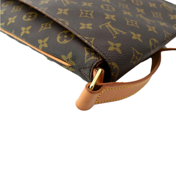 LOUIS VUITTON Musette Salsa GM Monogram Canvas Crossbody Bag Brown