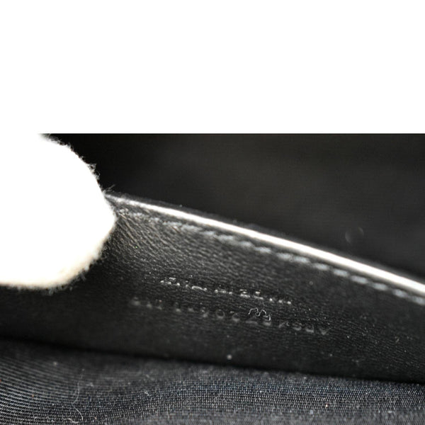 YVES SAINT LAURENT Envelope Medium Matelasse Leather Shoulder Bag Metallic