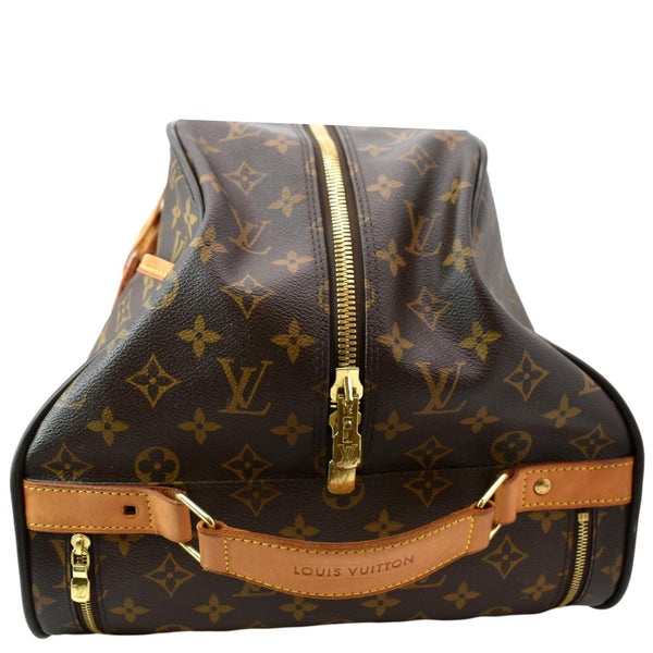 LOUIS VUITTON Eole 50 Monogram Canvas Rolling Luggage Bag Brown