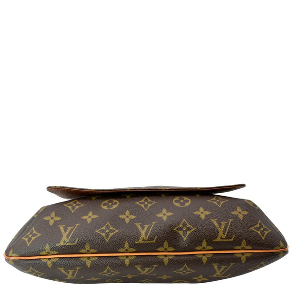 LOUIS VUITTON Musette Salsa GM Monogram Canvas Crossbody Bag Brown