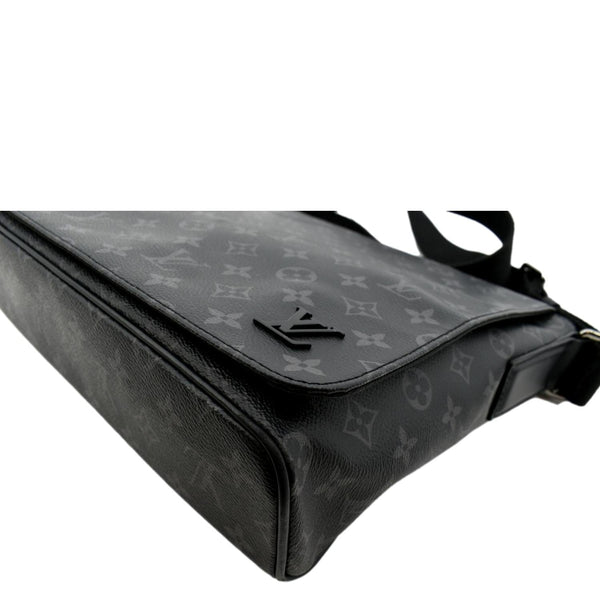 LOUIS VUITTON District PM Monogram Eclipse Messenger Bag Black