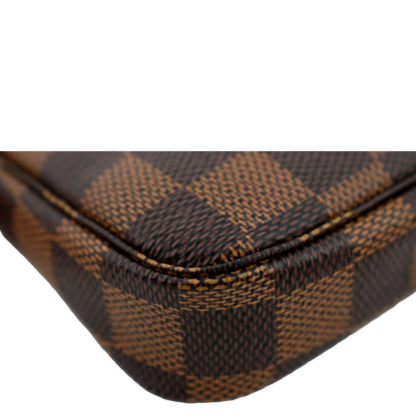 Louis Vuitton Mini Pochette Damier Ebene Pouch - Bottom Right