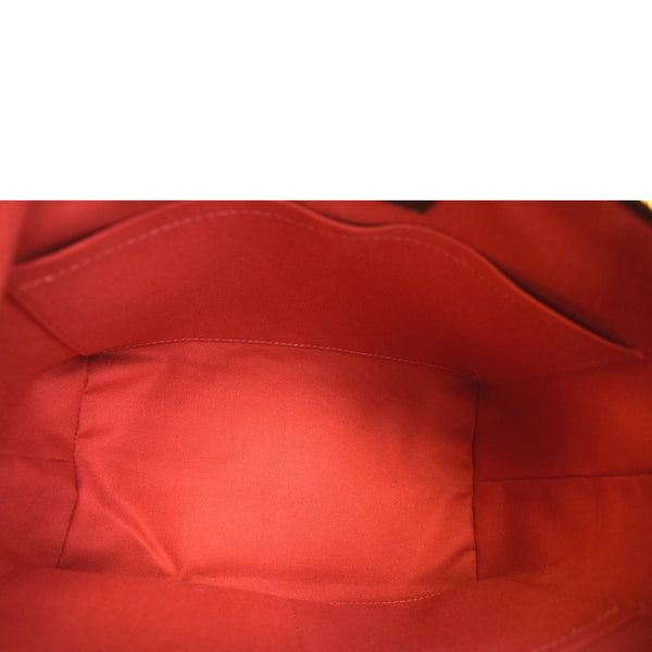 Louis Vuitton Siena PM Damier Ebene Shoulder Bag Brown