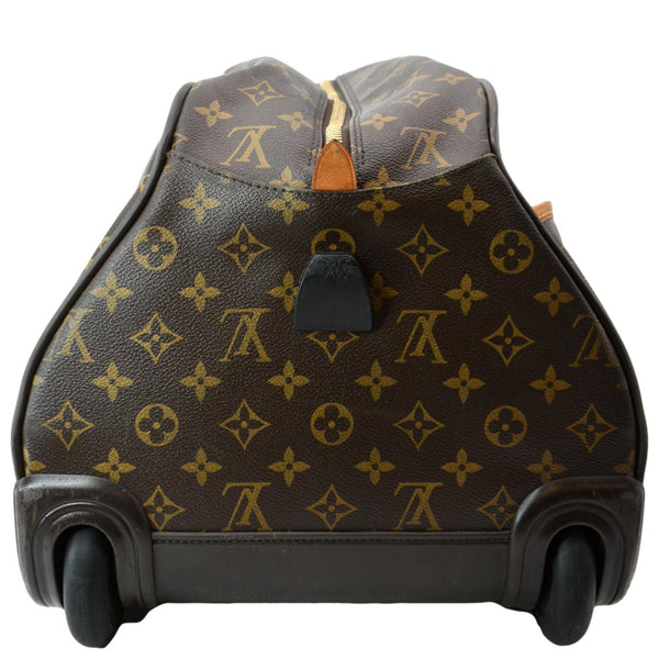 LOUIS VUITTON Eole 50 Monogram Canvas Rolling Luggage Bag Brown