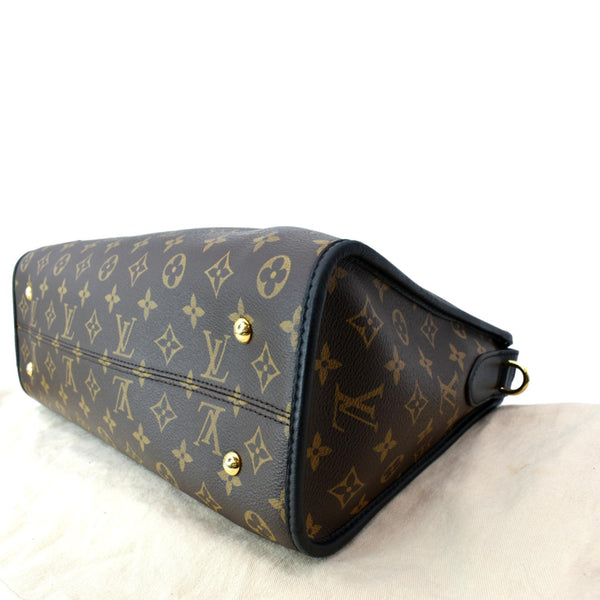 LOUIS VUITTON Popincourt NM Monogram Canvas Tote Bag Brown