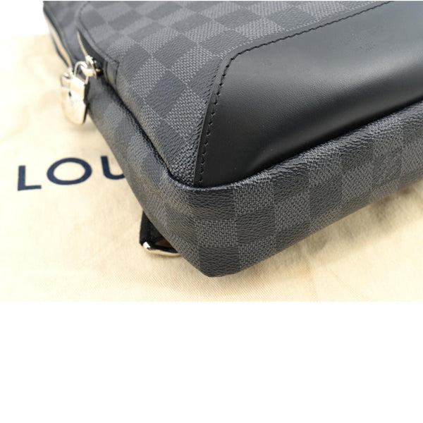 Louis Vuitton Avenue Sling Monogram Leather Crossbody Bag-Left Bottom