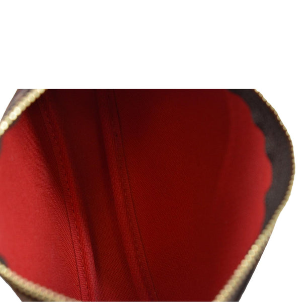 Louis Vuitton Mini Pochette Damier Ebene Pouch - Inside