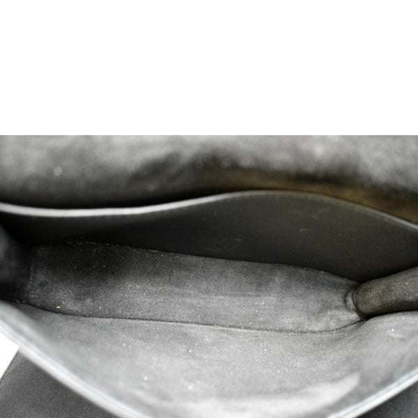 CHRISTIAN DIOR Lady Dior Cannage Leather Crossbody Chain wallet Black