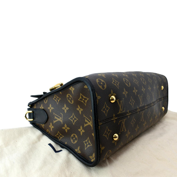LOUIS VUITTON Popincourt NM Monogram Canvas Tote Bag Brown