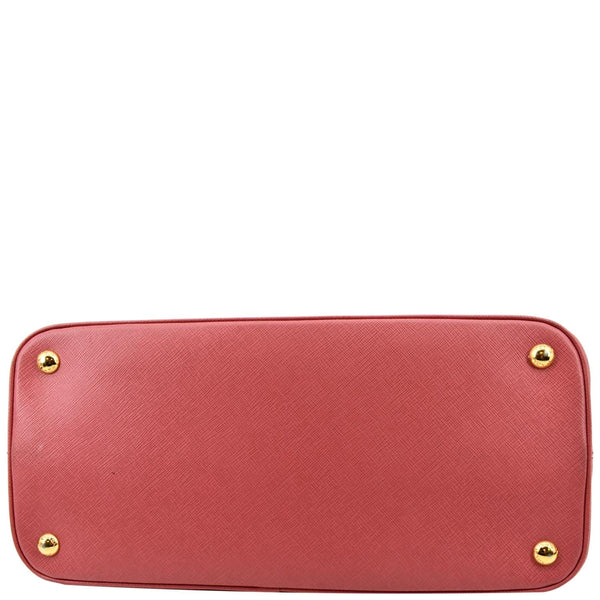 PRADA Promenade Saffiano Leather Satchel Bag Pink