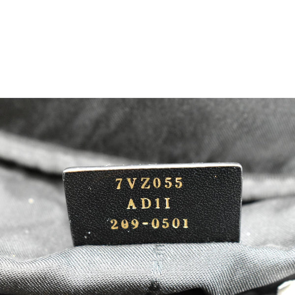 FENDI Convertible Monogram Canvas Backpack Bag Khaki