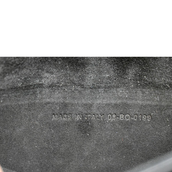 CHRISTIAN DIOR Lady Dior Cannage Leather Crossbody Chain wallet Black