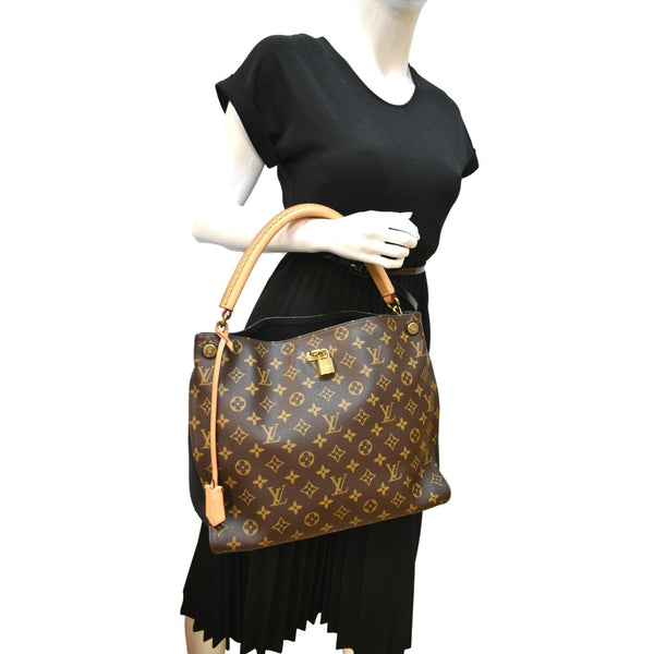 Louis Vuitton Gaia Monogram Canvas Shoulder Bag Brown - DDH