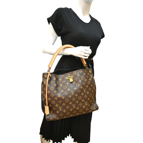 Louis Vuitton Gaia Monogram Canvas Shoulder Bag Brown - DDH