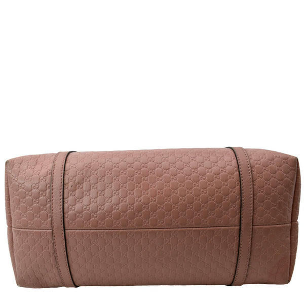 GUCCI Joy Medium Microguccissima Leather Tote Bag Pink 449647