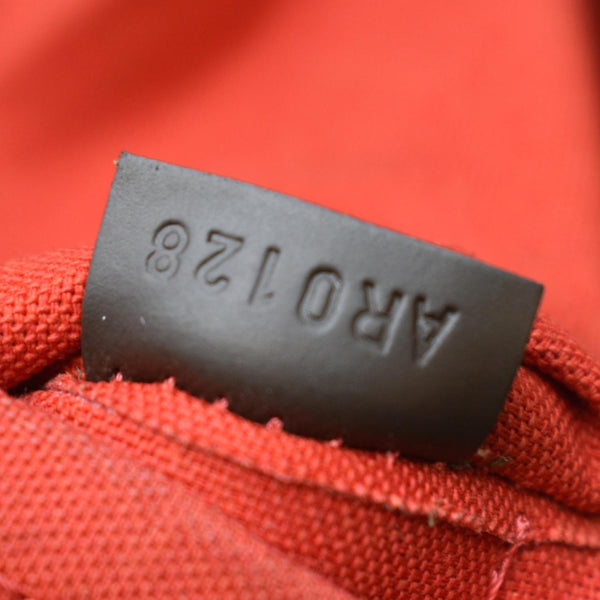 LOUIS VUITTON Duomo Hobo Damier Ebene Hobo Bag Brown