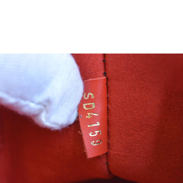 Louis Vuitton Flower Monogram Canvas Tote Shoulder Bag - Serial Number