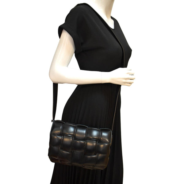 Bottega Veneta Padded Cassette Leather Crossbody Bag - Full View
